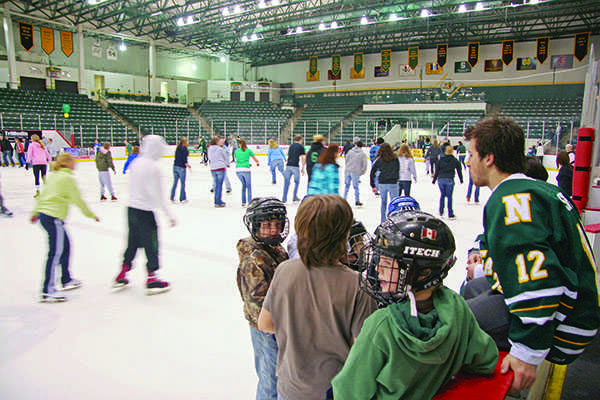 The Berry Events Center will host an open skate from 6 to 9 p.m. on Tuesday, Feb. 19 as part of Winterfest.