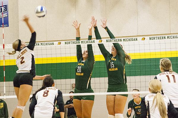 The NMU volleyball team will wrap up their four-weekend spring schedule this weekend when the ’Cats will host an NMU alumni team, Michigan Tech and LSSU beginning at 12 p.m. Saturday, April 11 in Vandament Arena. (Anthony Viola/NW)