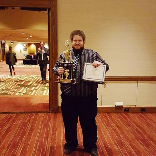 Cyber security student takes 3rd in challenge at national conference