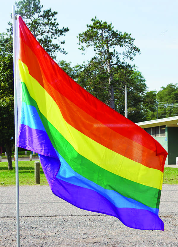 PRIDE FLAGS - The removal of three LGBTQ+ pride flags from Gwinn public school classrooms has sparked a community-wide debate. Two NMU students are working to convince the Gwinn Area School Board to allow the flags to be reinstated. 