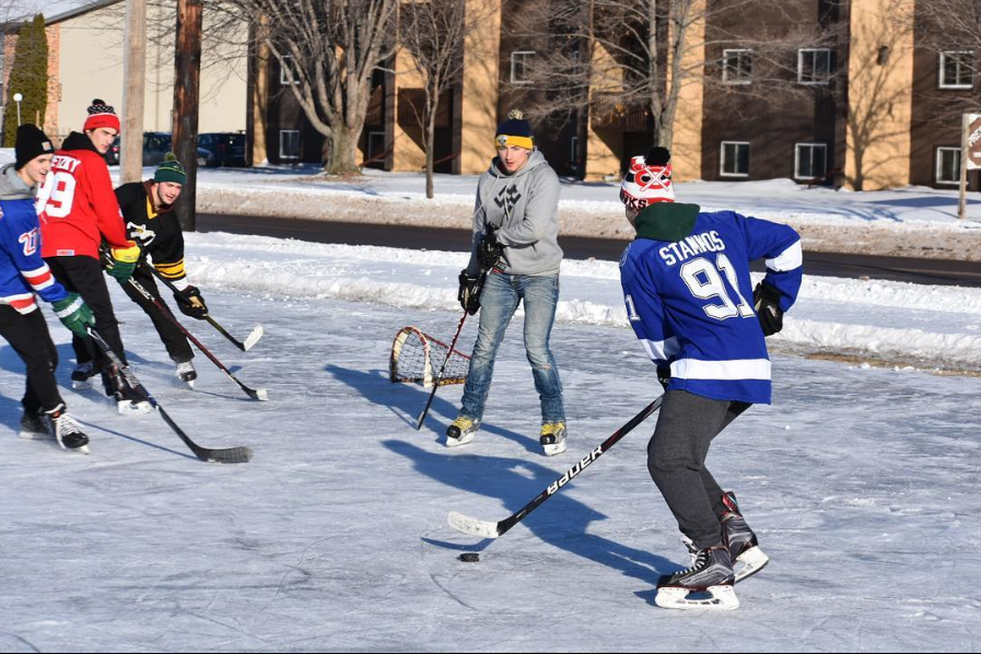 Photo courtesy of NMU Pond Hockey