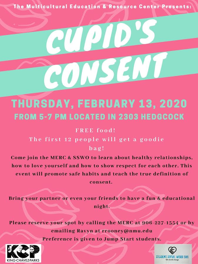 Cupids counsel consent for Valentines Day