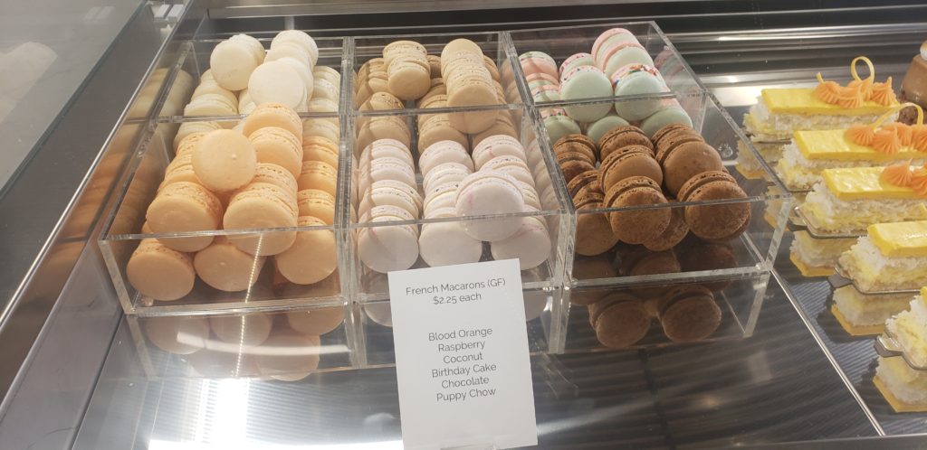 Jessica Parsons/NW BON APPÉTIT—Macaroons are amongst the many baked goods that are sold at the Patisserie.