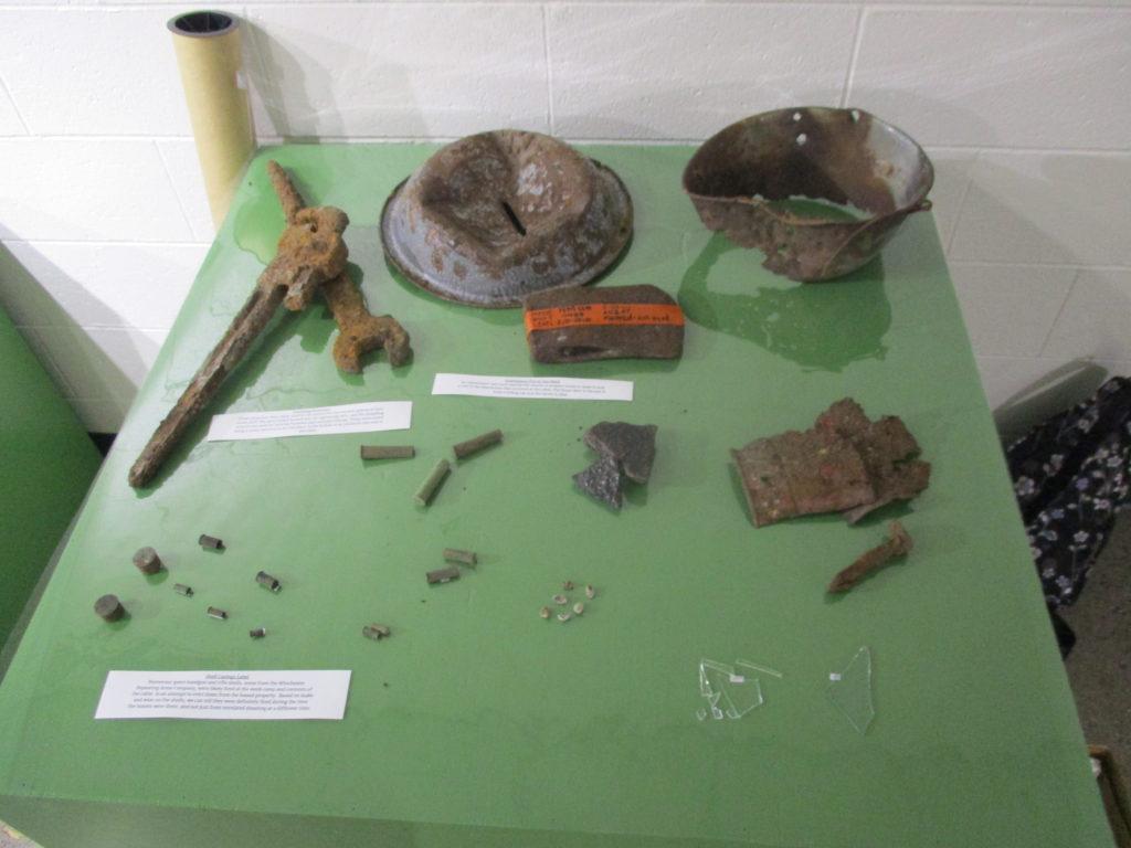 Picture of tools found during survey