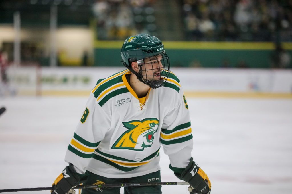 Photo+courtesy+of+NMU+Athletics%0ACRAIGHEAD+GOING+PRO%E2%80%94After+playing+for+four+years+at+NMU%2C+forward+Darien+Craighead+is+going+to+begin+his+career+in+the+pro+ranks+with+the+South+Carolina+Stingrays+of+the+ECHL.+Even+through+quarantine%2C+Craighead+has+continued+to+train+and+prepare+for+the+next+level.%0A