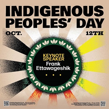 Photo courtesy of Paris Trumbower   
A DAY OF RECOGNITION— In the first-ever Indigenous Peoples’ Day recognized by NMU, attendees will be welcome with a day full of learning and community. The keynote speaker Frank Ettawageshik, will speak about his own experiences fighting for Indigenous peoples’ recognition. 