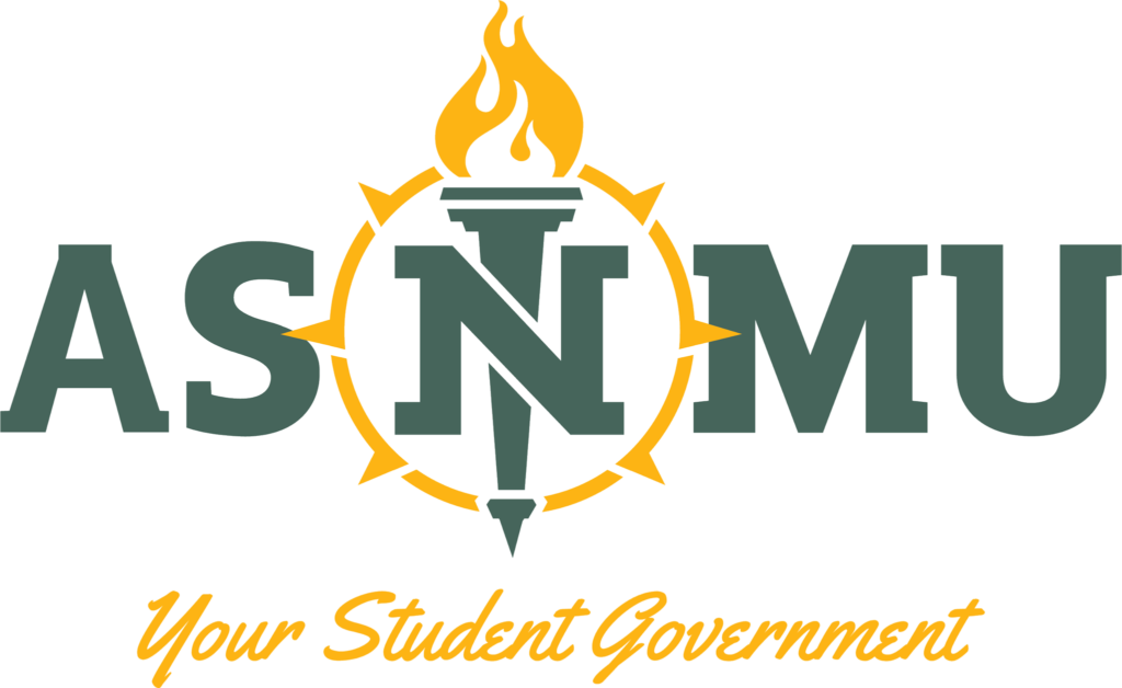 A picture of ASMUs logo with the words your student government underneath