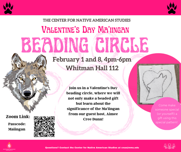 CNAS hosts Valentine's Day beading circle