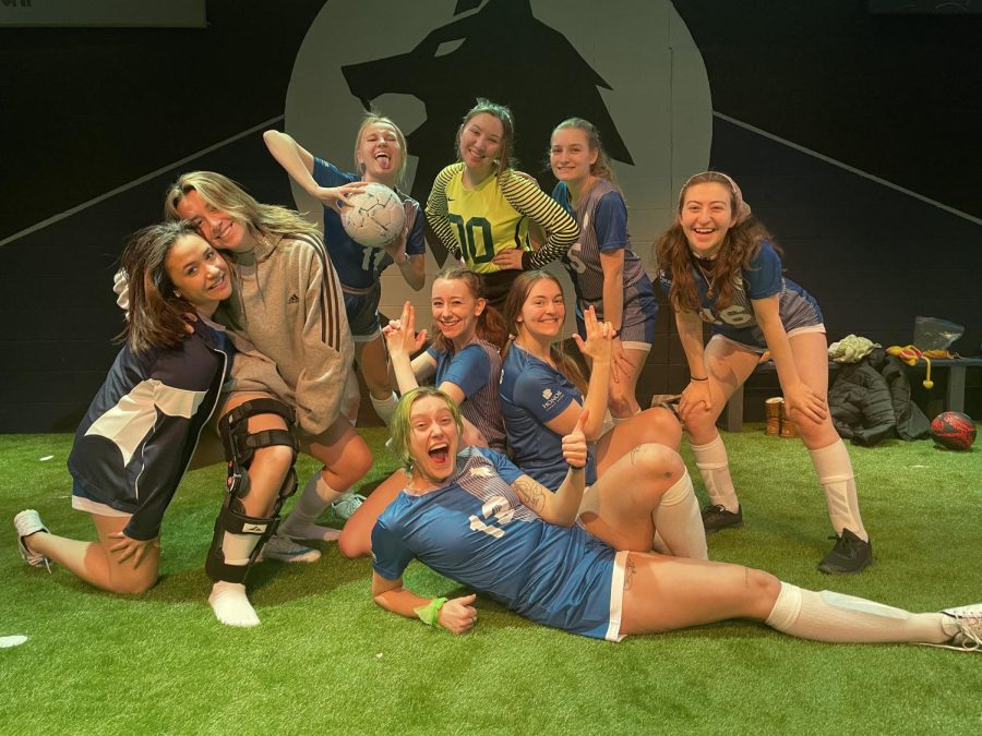 THE+WOLVES+-+NMUs+most+recent+production+highlights+the+intricate+struggles+of+teenage+girls+on+a+soccer+team+through+their+locker+room+conversations.++