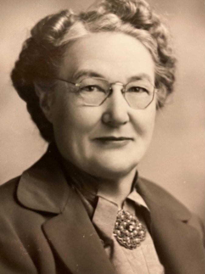 Maude VanAntwerp was one of NMUs influential English teachers in the mid 1900s. The Hunt-VanAnterwerp residence halls are named after her legacy.