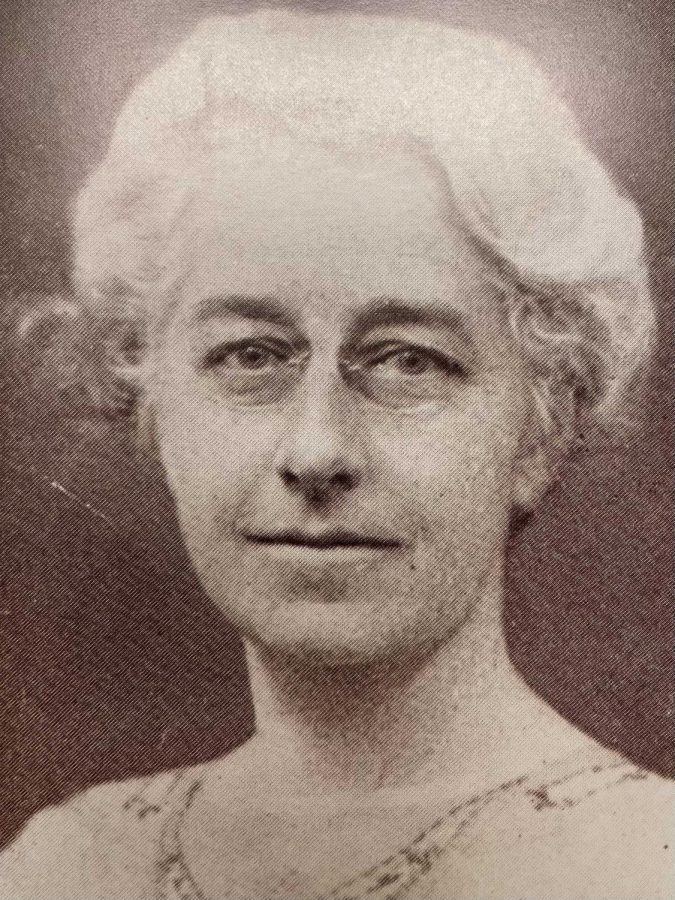 Grace A. Spalding ran NMUs art department single handedly starting in 1903. She utilized her experiences traveling abroad in Europe within her teaching.