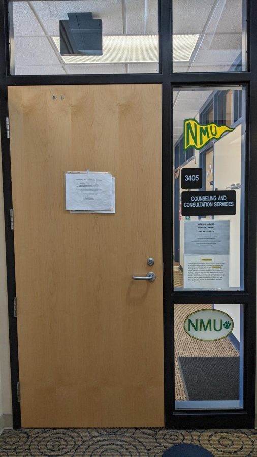 COVID COUNSELING - The NMU Counseling Center offers therapy to students on a short-term bases and can help with referrals to long term treatment. Their office is open 8 a.m. - 5 p.m. on weekdays and an after hours crisis hotline is available on weekends. 