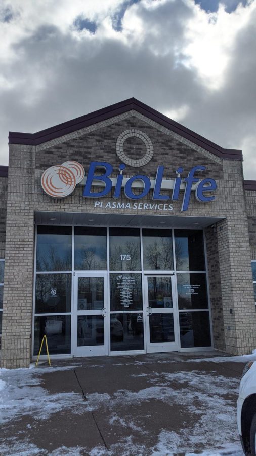 BioLife, located at 175 Hawley Street in Marquette, is close to NMUs main campus and provides easy access for students interested in donating plasma for money. For the month of March, there is a new donor bonus that allows students to make up to $900 in 30 days.