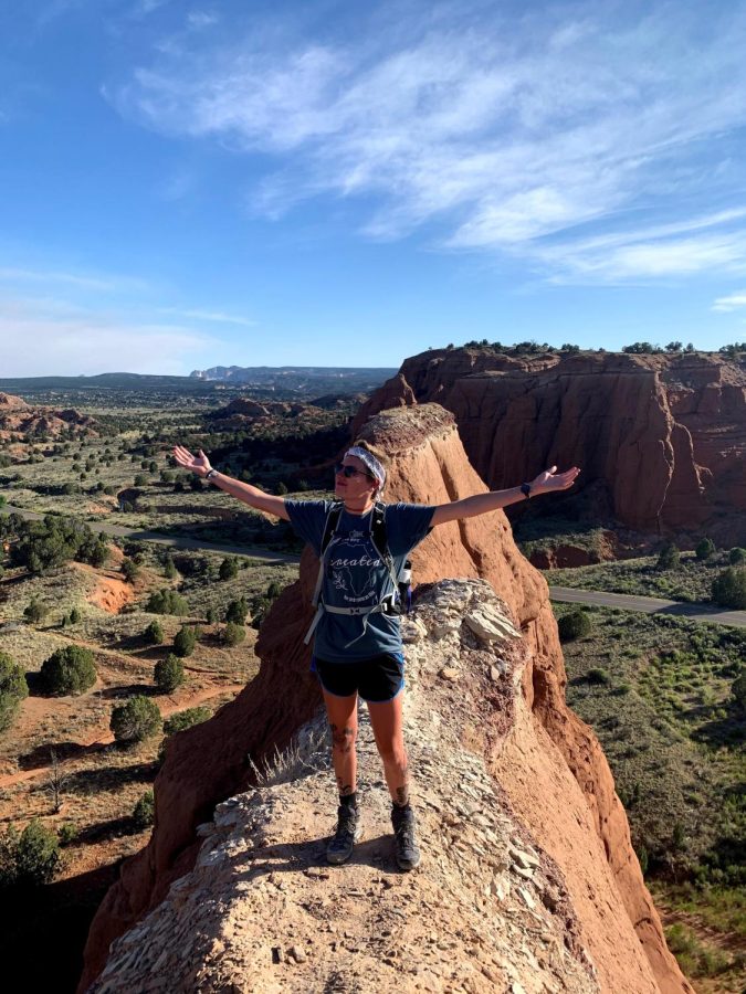 SEEING THE WORLD - Sunshine Oxer travels out west to explore National Parks and other wilderness areas before heading back to college. Their journey gave them many life experiences and helped them have a better understanding of why they want to get a college degree.