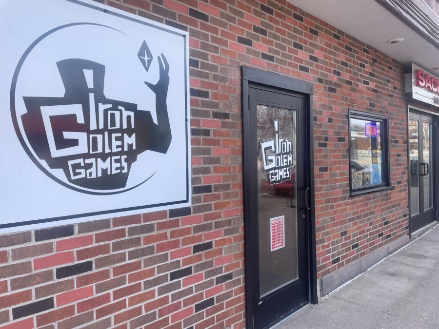 TIME TO PLAY THE GAME—Marquette's newest gaming store, Iron Golem Games, holds new opportunities for gamers to come and enjoy. Dallas Wiertella/NW