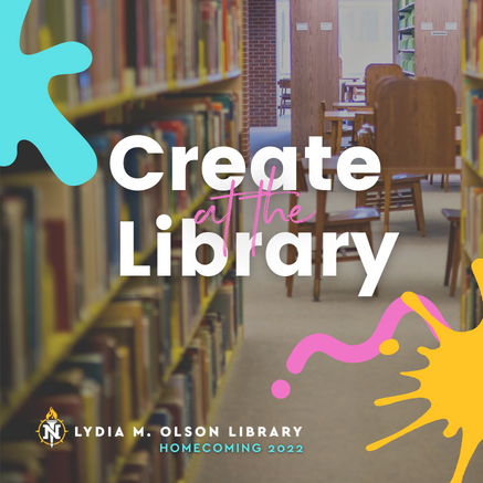 GATHER TO CREATE — The Lydia M. Olson Library will be hosting their family-friendly homecoming event, “Create at the Library,” this Saturday. Campus and community members alike are encouraged to attend, with arts and crafts, stories and conversations are expected to be shared.