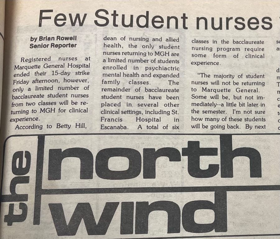 Old North Wind Article written by Brian Rowell