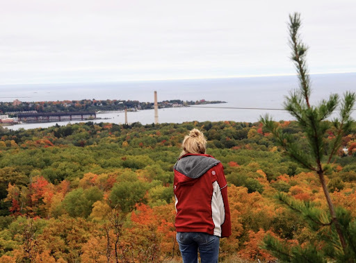 FALL COLORS — The top of Mount Marquette provides a great view of the fall foliage. With leaves at their peak, now is the perfect time to take a hike and enjoy the shades of orange, red and yellow while they last.