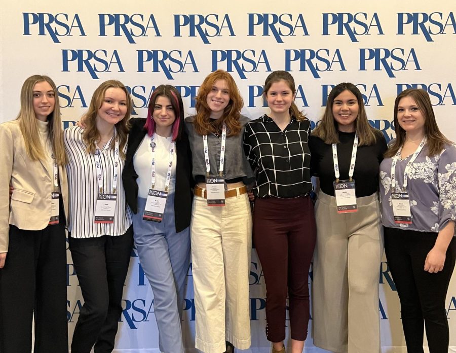 CONFERENCE - NMUs PRSSA chapter in Dallas, gaining insight from professionals and building connections with other members over the course of a few days. PRSSA meets at 5:30 p.m. on Wednesdays in Jamrich 3100 and is open to students of all majors.