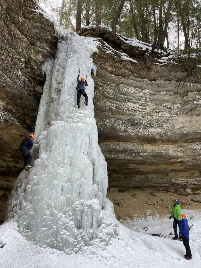 CLIMB+ON+%E2%80%94+Despite+bruised+shins+and+jelly+limbs%2C+I+%28climbing+on+the+right%29+reached+the+top+of+this+70-foot+ice+formation+%E2%80%94+affectionately+named+%E2%80%9CThe+Dryer+Hose%E2%80%9D+%E2%80%94+with+several+words+of+encouragement+and+a+few+breaks.+While+physical+strength+is+a+must+to+reach+the+top%2C+the+mental+roadblocks+were+much+more+complicated+to+conquer+as+I+clung+to+the+face+of+the+ice.