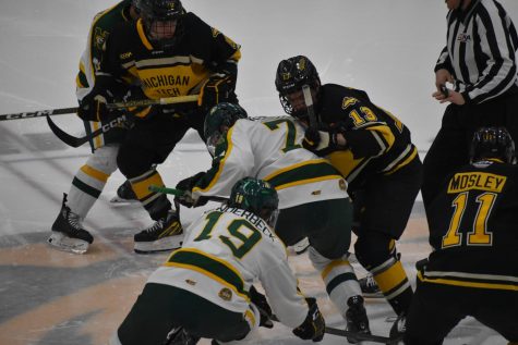 SHUTOUT - NMU won the second round of the Mason Cup over the Huskies 4-0. Beni Halasz posted 44 saves in the win.