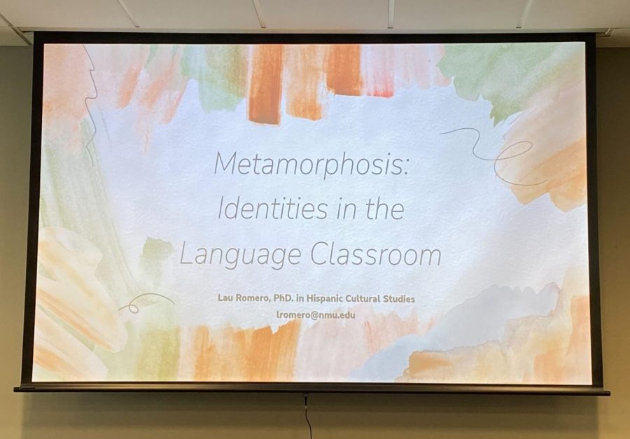 METAMORPHOSIS+-+NMU+hosted+the+UNITED+Conference+with+a+number+of+different+presenters.+Lau+Romero+presented+Metamorphosis%3A+Identities+in+the+Language+Classroom+and+addressed+the+lack+of+LGBTQ%2B+and+POC+language+in+the+classroom.