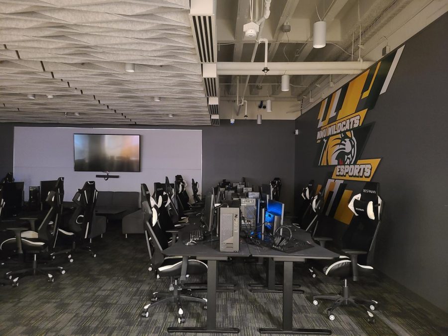 GOING DARK — The NMU eSports lab in the basement of Harden Hall may be permanently shut down. The team was told they had to shut down operations on Thursday due to lack of financial revenue.