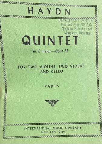 VOILA, VIOLA — Barbara Rhyneer’s Chamber Ensemble students will be playing Michael Haydn’s “String Quintet in C Major,” which features two violas. Quintets are not a common happening in the world of strings, especially with two viola players.