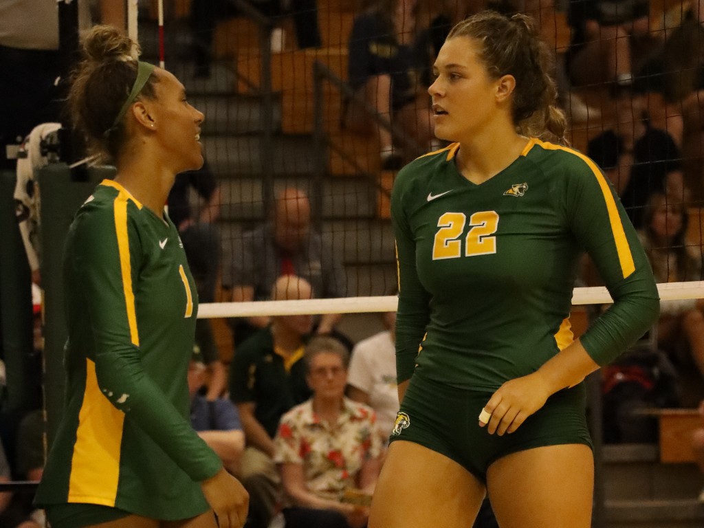NEW CHALLANGES — Faced with injuries, NMU has been gaining valuable experience while junior Jacqueline Smiths shoulder heals and other key players deal with injuries. 