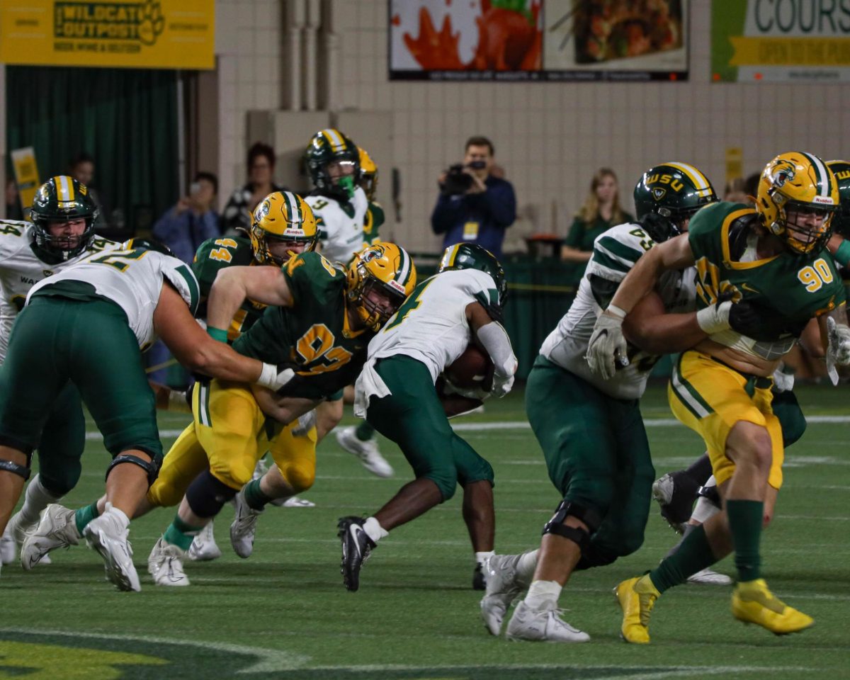CLOSING TIME — NMU Wildcats football is nearing the end of the season looking for a win.
