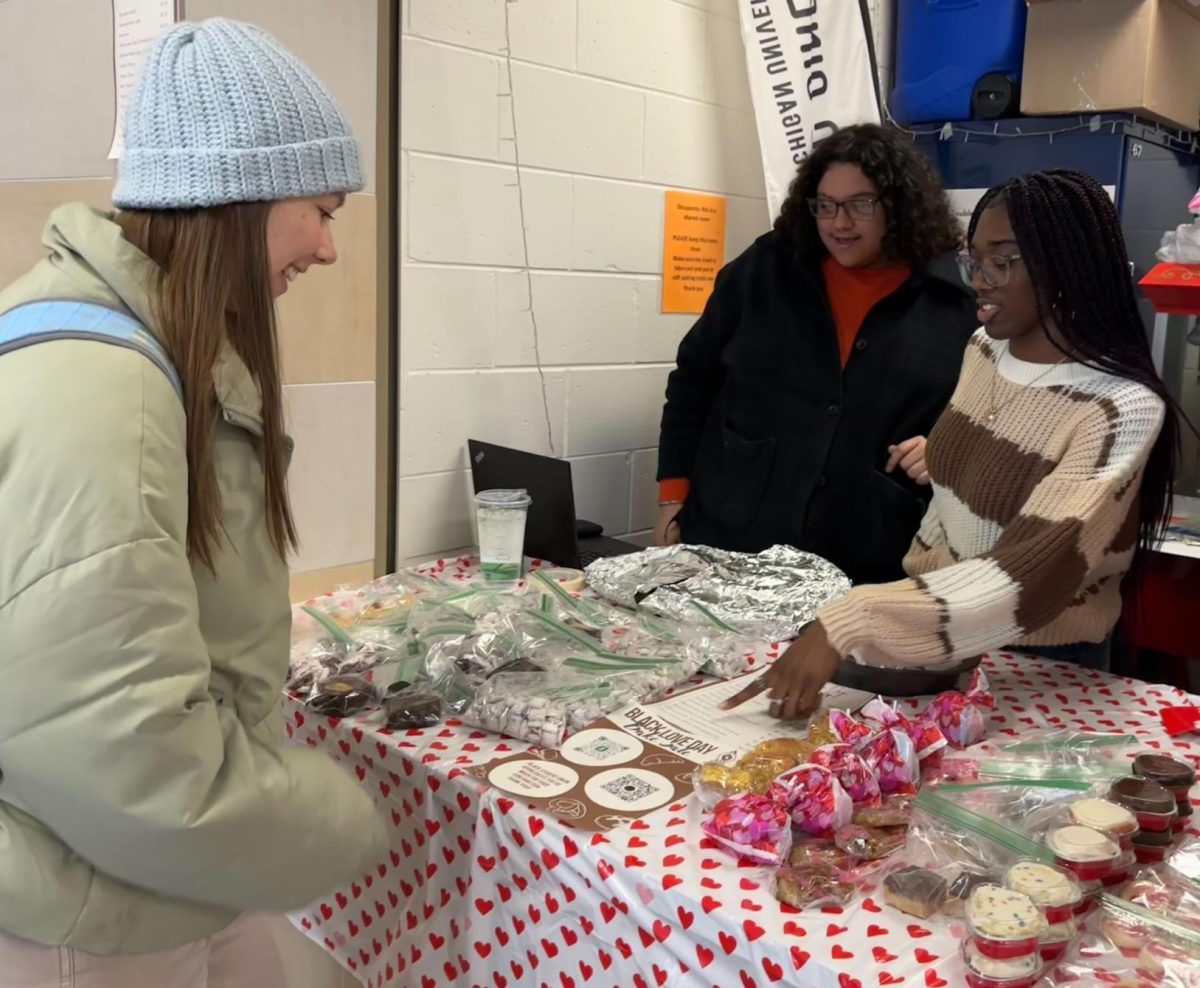 BLACK LOVE DAY — BSU sells baked goods to raise funds for future events and celebrate Black Love Day. 