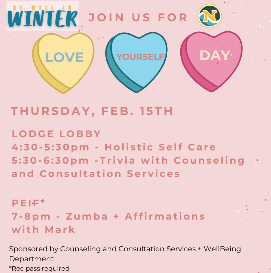 TREAT YOURSELF — Join NMU Wellbeing for a day of self-care activities. Photo courtesy of Angie Stebbins