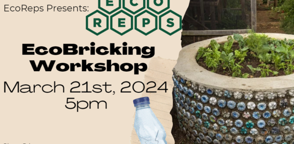 EcoReps to host EcoBricking Workshop