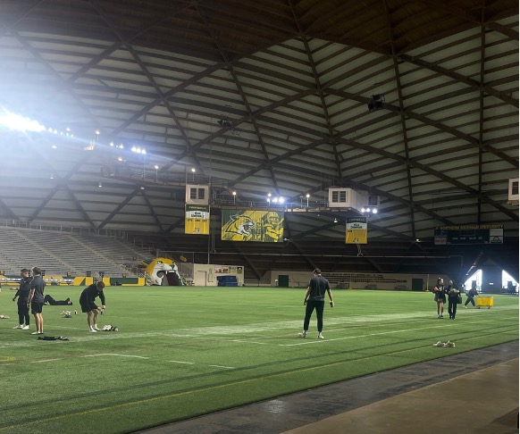 Athletic Department set to get new turf roll in Superior Dome