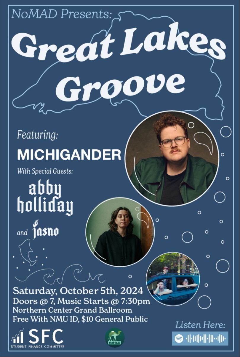 GETTING READY — On Oct. 5, Michigander, supporting act Abby Holliday and opener Jasno will perform at the Northern Center for the Great Lakes Groove. (Photo courtesy of Thomas Chicka.)