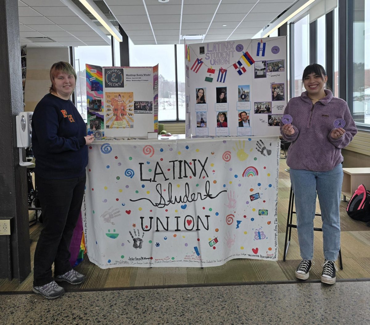 GROUPS GATHER TO GROW — NMU students are creating a safe space for minorities on campus to bond and feel supported, including the Latinx Student Union (pictured).