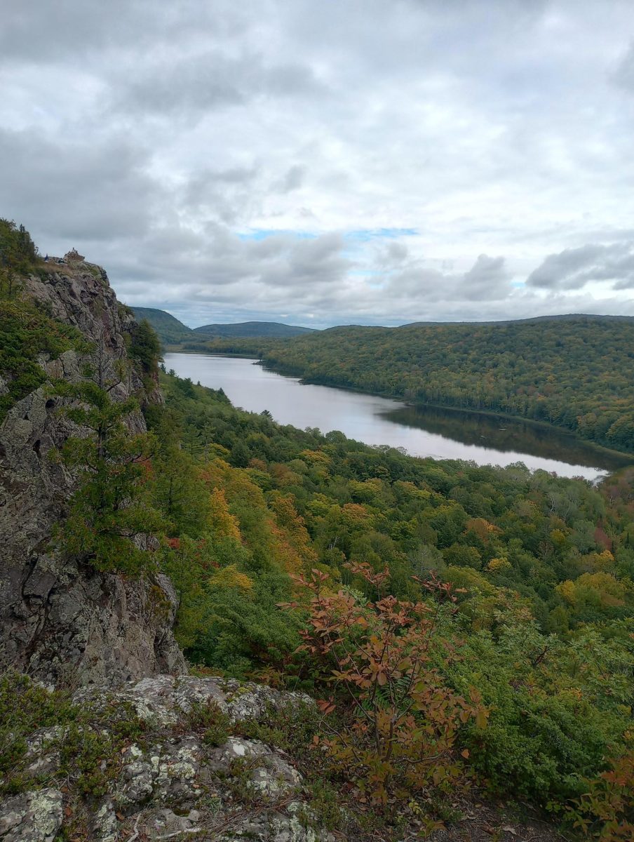 The Lake of the Clouds at the Porcupine Mountains, less than 10 miles away from the proposed Copperwood Mine site. 