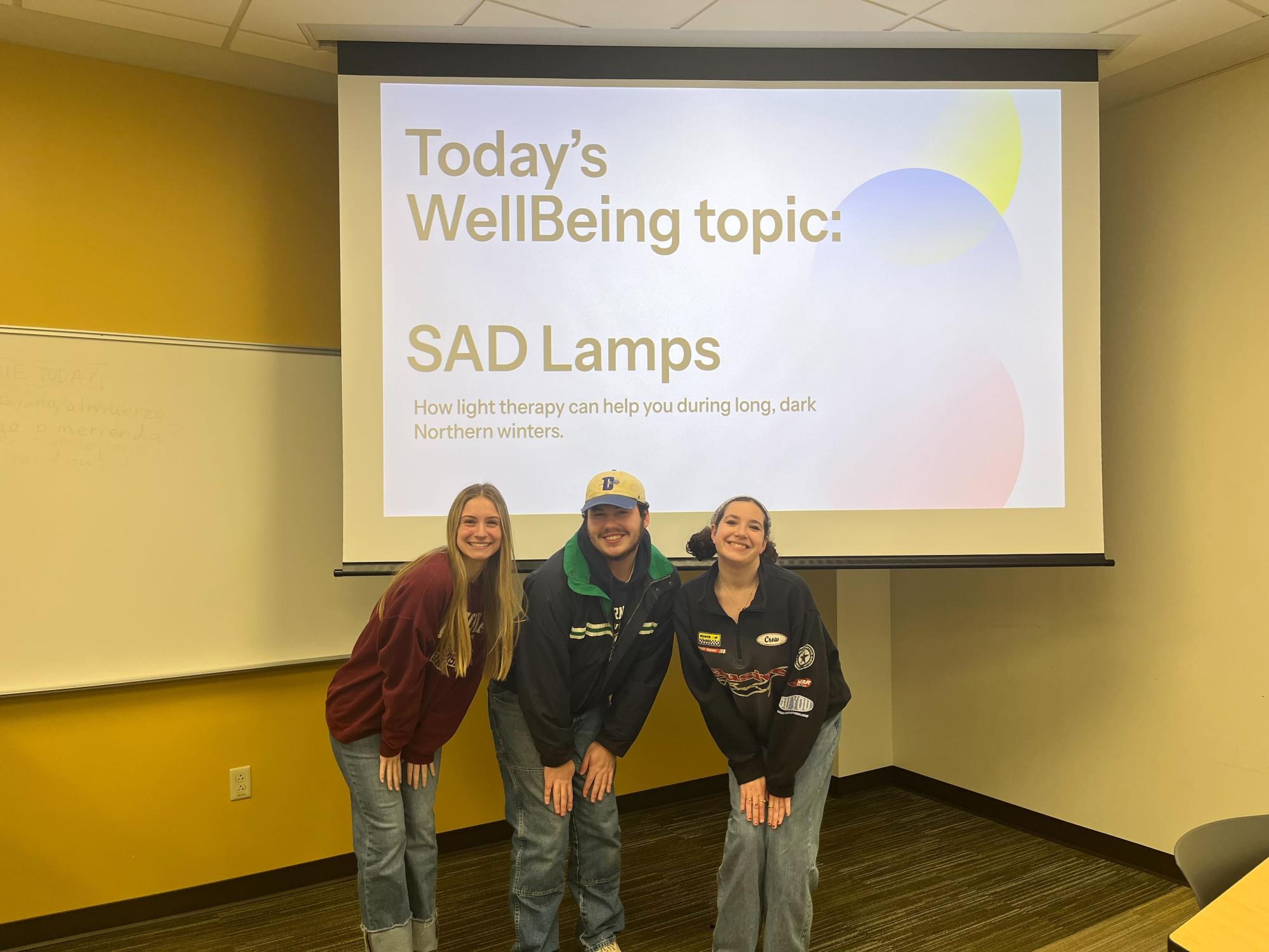 The WellBeing team presents: SAD lamps