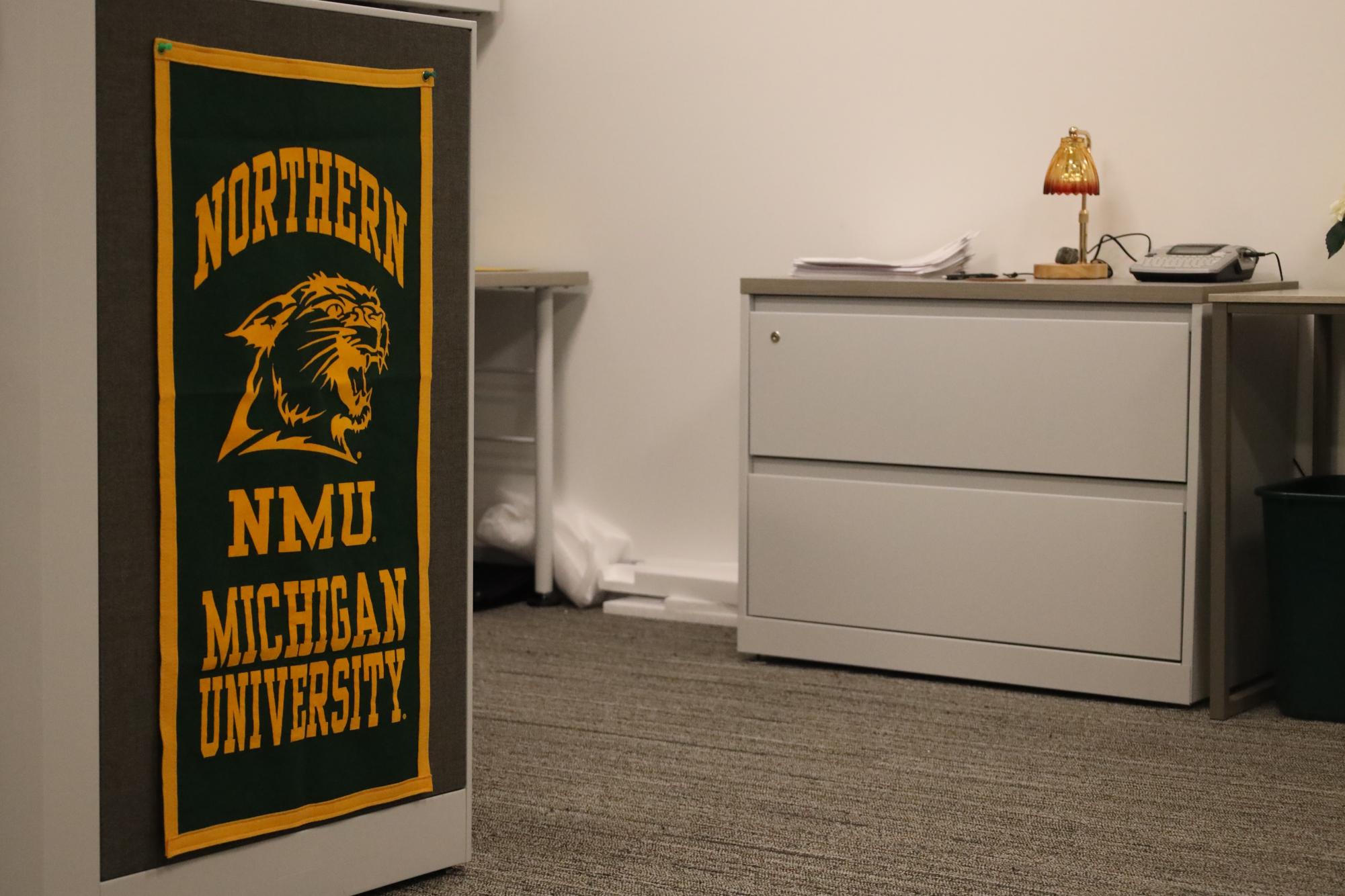 OFFICE SPACE— Despite the pressing new semester, academic offices are slowly filling with personal touches. 