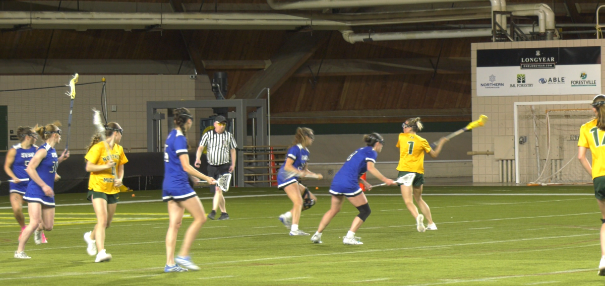 GOAL - 2x National Player of the Week Josie Lakosky looks to strike on an open shot.